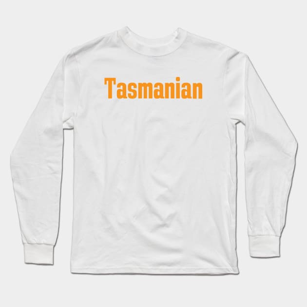 Tasmanian Long Sleeve T-Shirt by ProjectX23Red